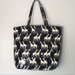 kate spade Vinyl Giraffe Pattern Tote